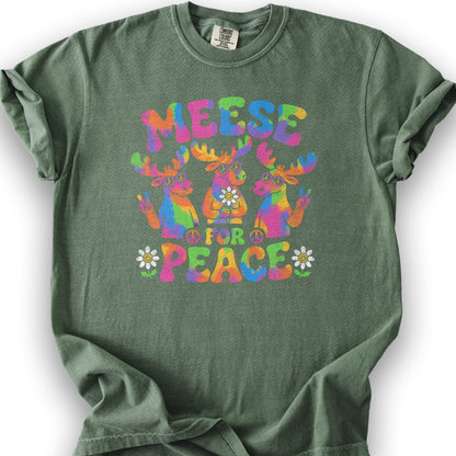 Mease For Peace T-Shirt - Moss