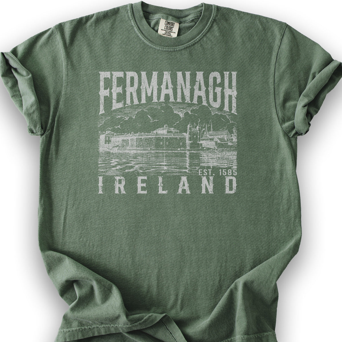 Fermanagh Ireland T-Shirt - Moss