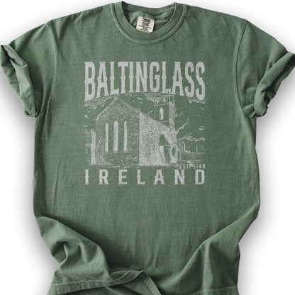 Baltinglass Ireland Sketch T-Shirt - Moss