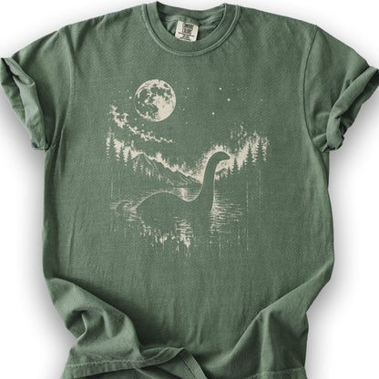 Loch Ness Mystic T-Shirt - Moss