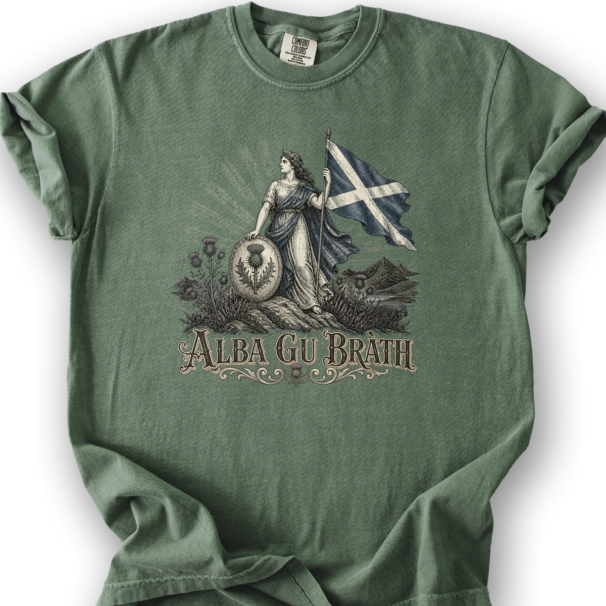 Alba Hero T-Shirt - Moss