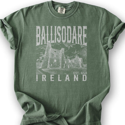 Ballisodare Ireland Sketch T-Shirt - Moss