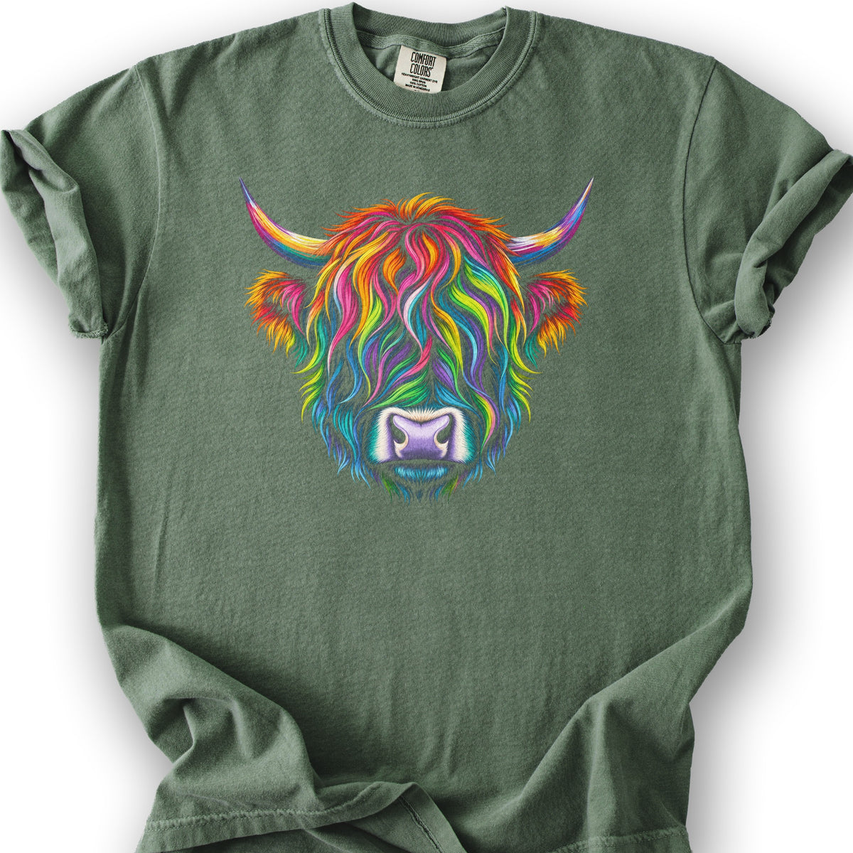 Color Glow Coo T-Shirt - Moss