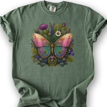 Scottish Bloom T-Shirt - Moss