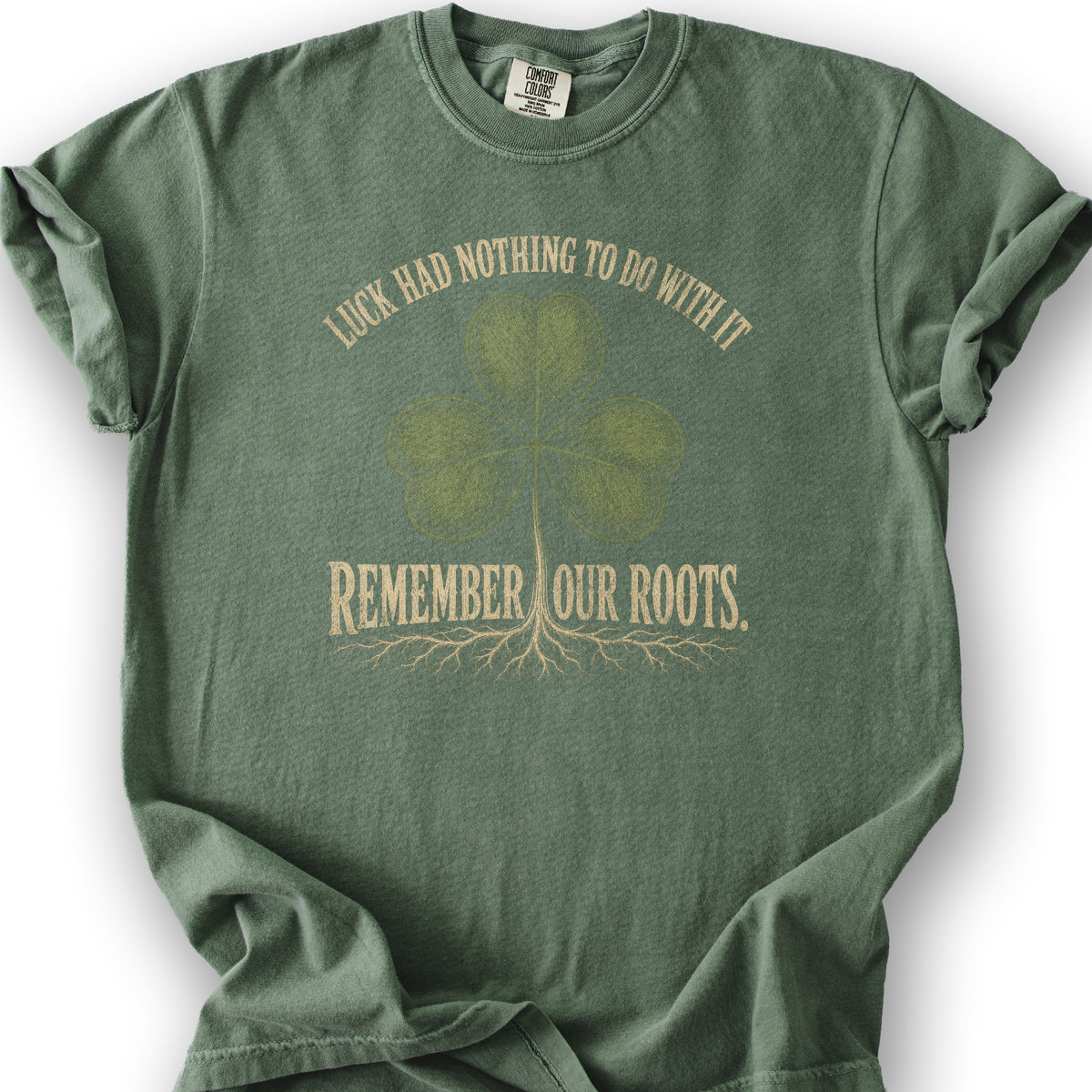 Remember Our Roots T-Shirt - Moss