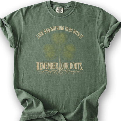 Remember Our Roots T-Shirt - Moss
