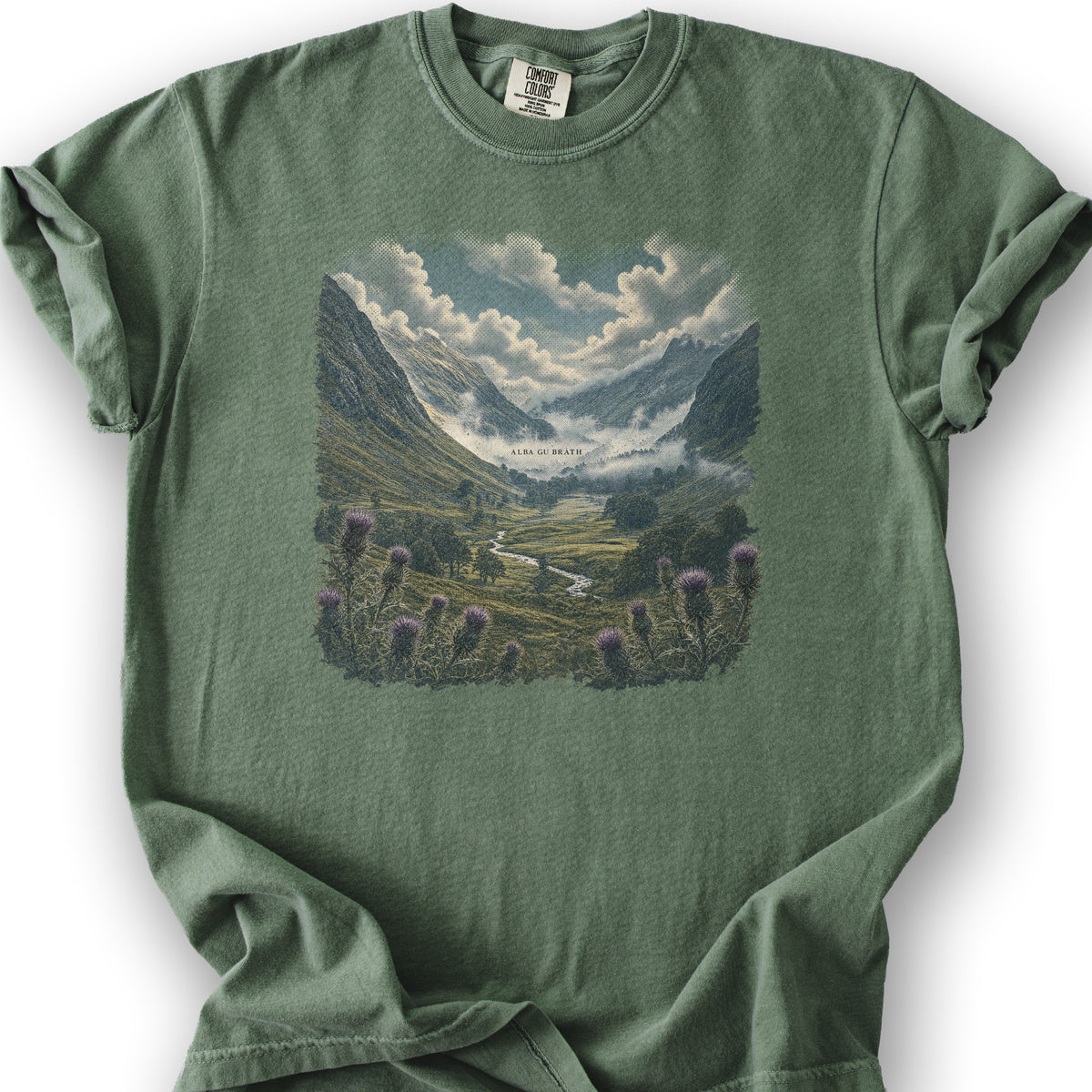 Alba Gu Bràth Glencoe T-Shirt - Moss