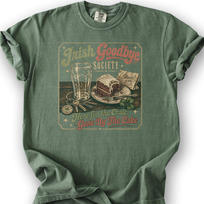 Irish Goodbye Society T-Shirt - Moss
