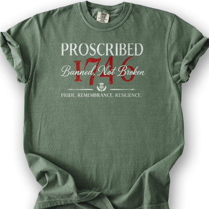 Banned Not Broken T-Shirt - Moss