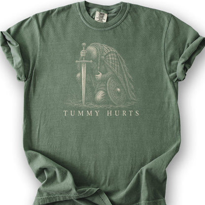 Tummy Hurts T-Shirt - Moss