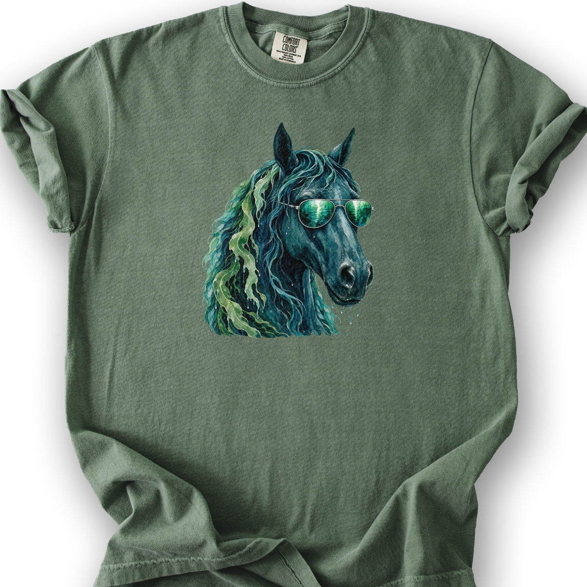 Cool Kelpie T-Shirt - Moss