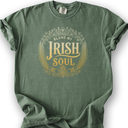 My Irish Soul T-Shirt - Moss