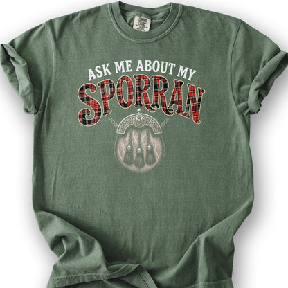 My Sporran T-Shirt - Moss