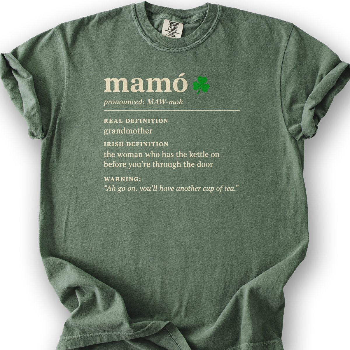 Mamó Definition T-Shirt - Moss