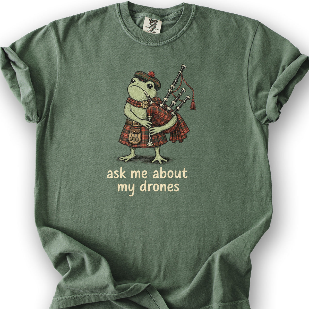 Bagpipe Frog T-Shirt
