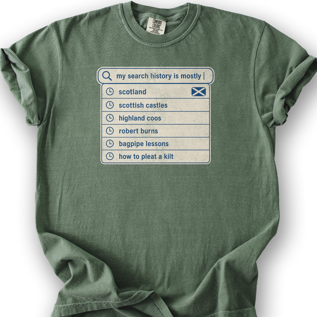 Scotland Search Prompts T-Shirt