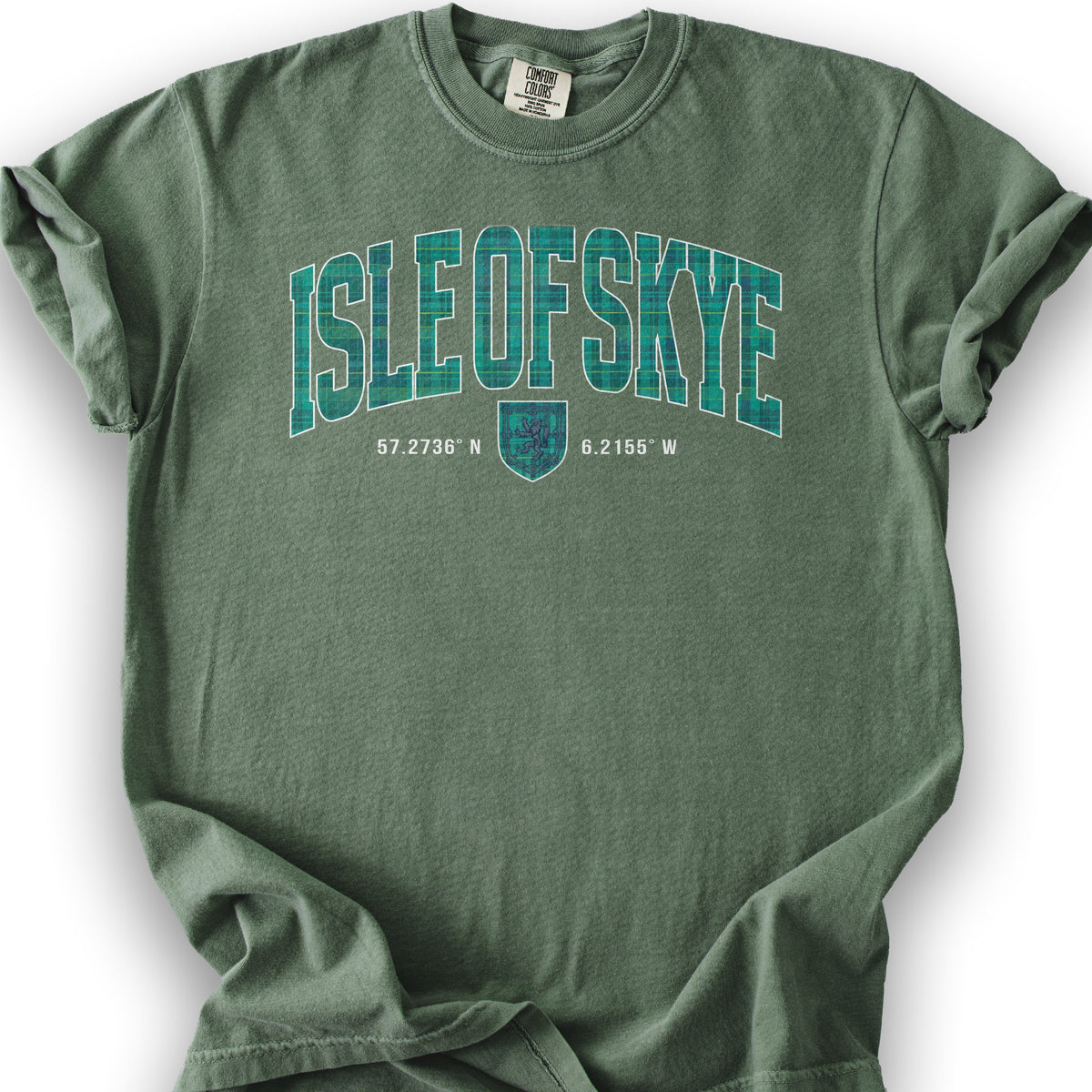 Isle of Skye Varsity T-Shirt - Moss