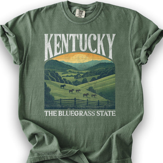 Kentucky "Big and Bold" T-Shirt - Moss