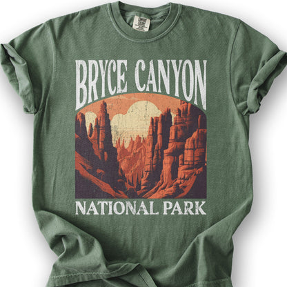 Bryce Canyon National Park "Big and Bold" T-Shirt - Moss