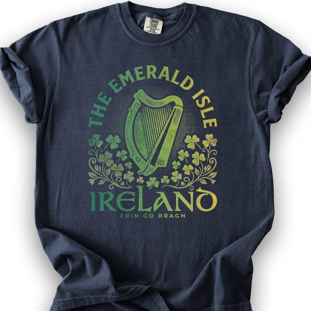 Ireland Erin Harp T-Shirt - Navy