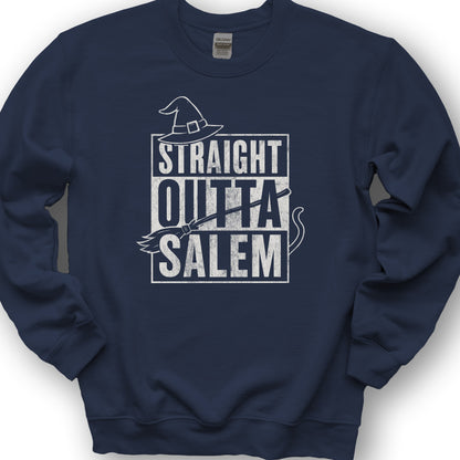 Straight Outta Salem Sweatshirt - Navy