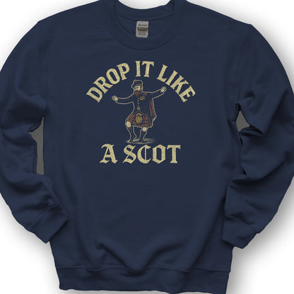 Drop It Like a Scot Sweatshirt - Navy