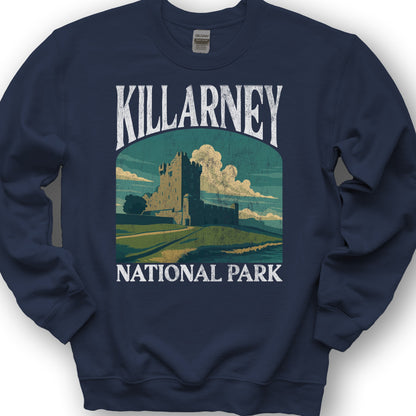 Killarney National Park "Big and Bold" Sweatshirt - Navy