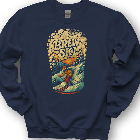 Brew Ski Sweatshirt - Navy