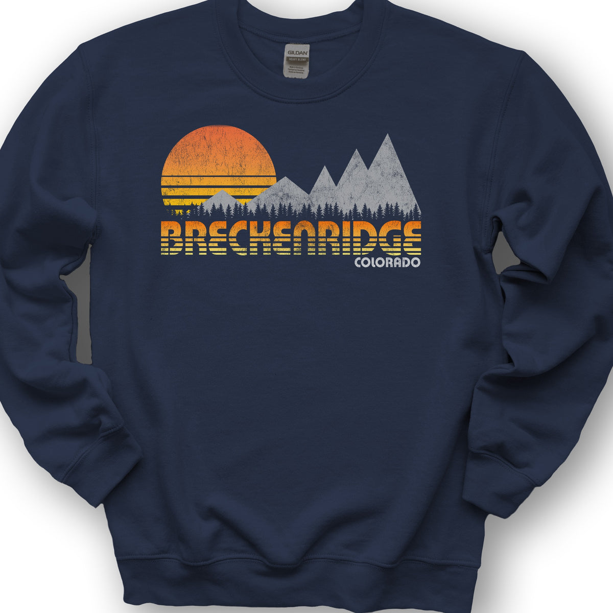 Breckinridge "80's Retro" Sweatshirt - Navy