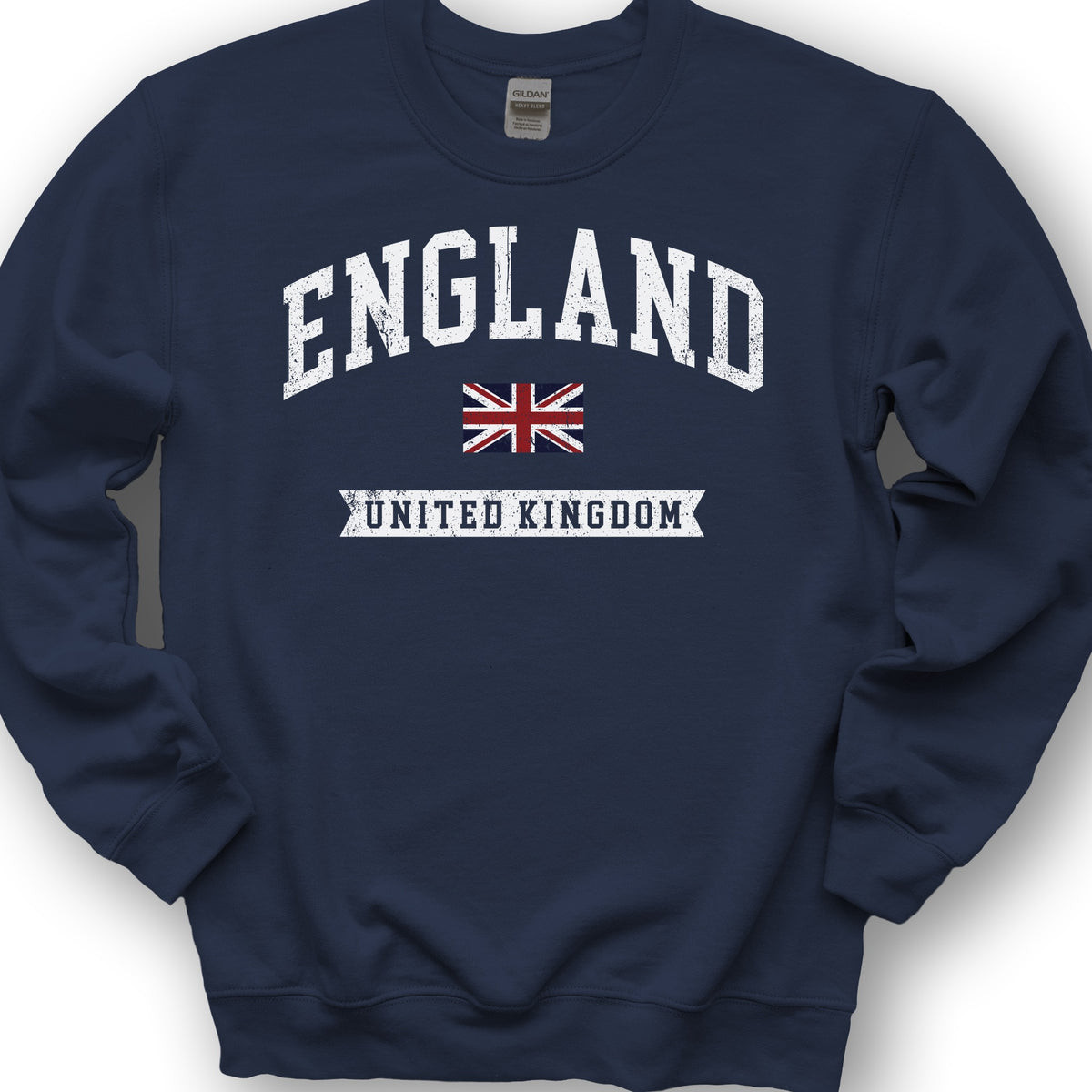 England Varsity Flag Sweatshirt - Navy