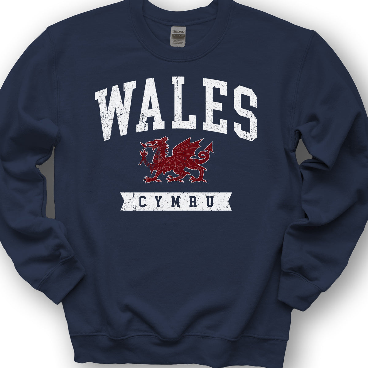 Wales Varsity Dragon Sweatshirt - Navy
