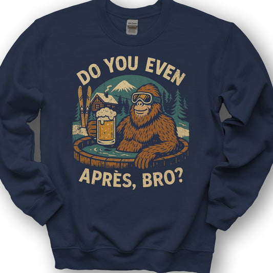 Bigfoot Apres Sweatshirt - Navy