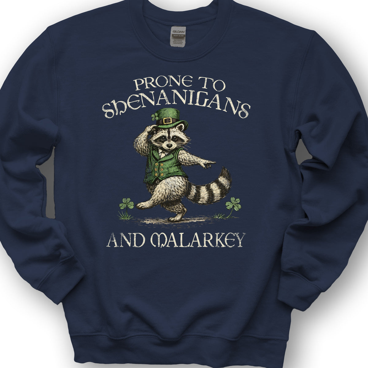 Shenanigans and Malarkey Sweatshirt - Navy