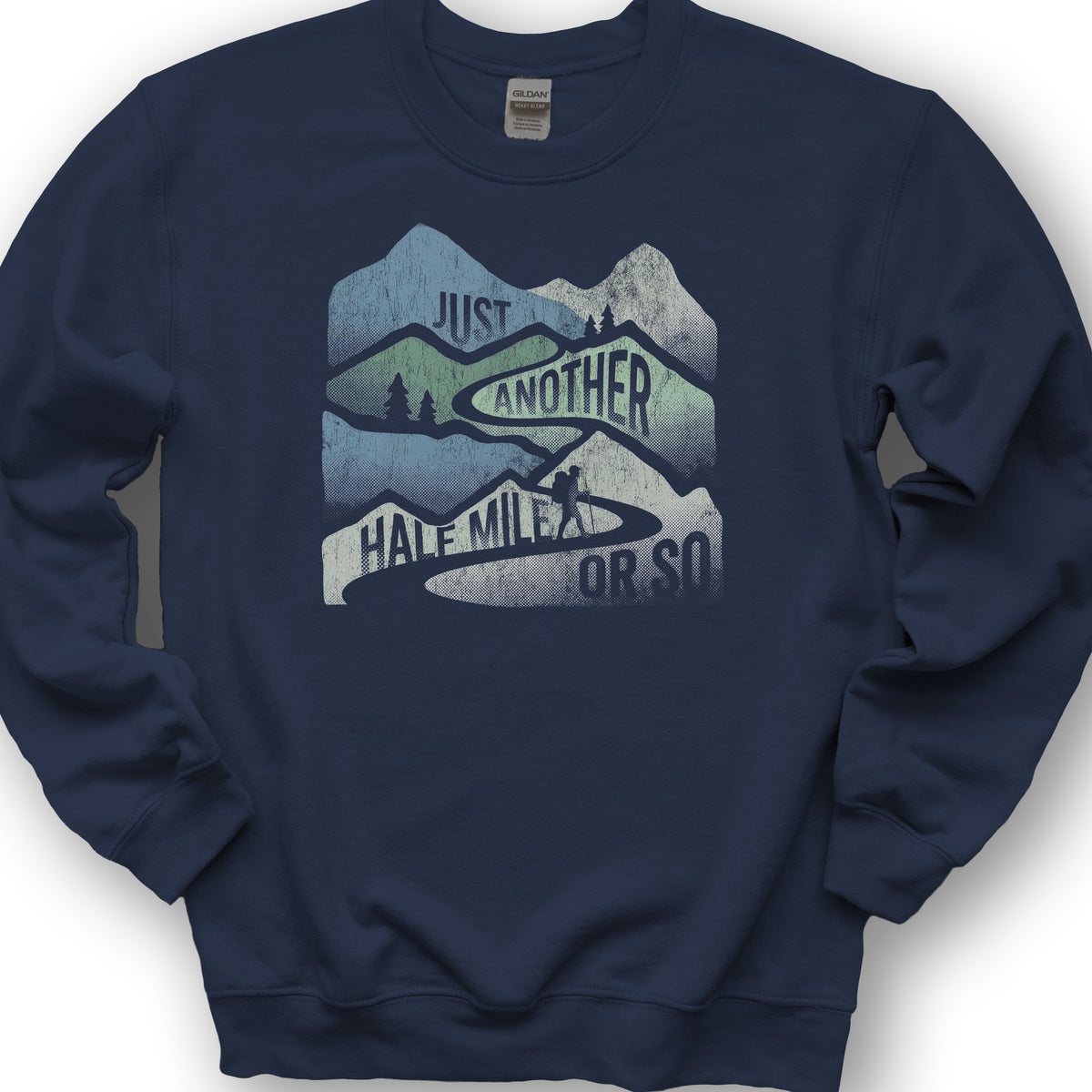 Just Another Half Mile Sweatshirt - Navy