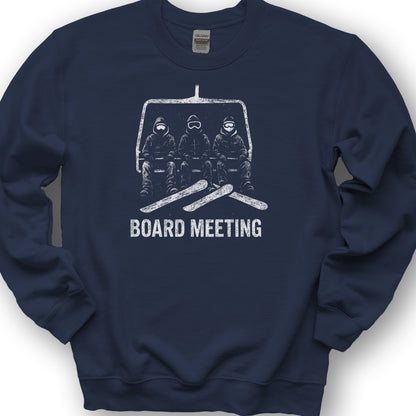 Board Meeting Goofy Rider Sweatshirt - Navy