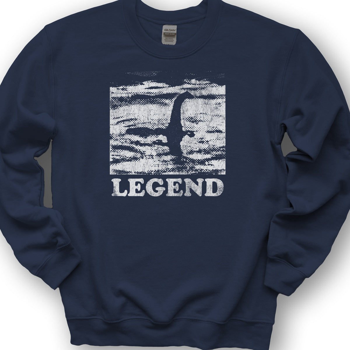 Loch Ness Legend Sweatshirt - Navy