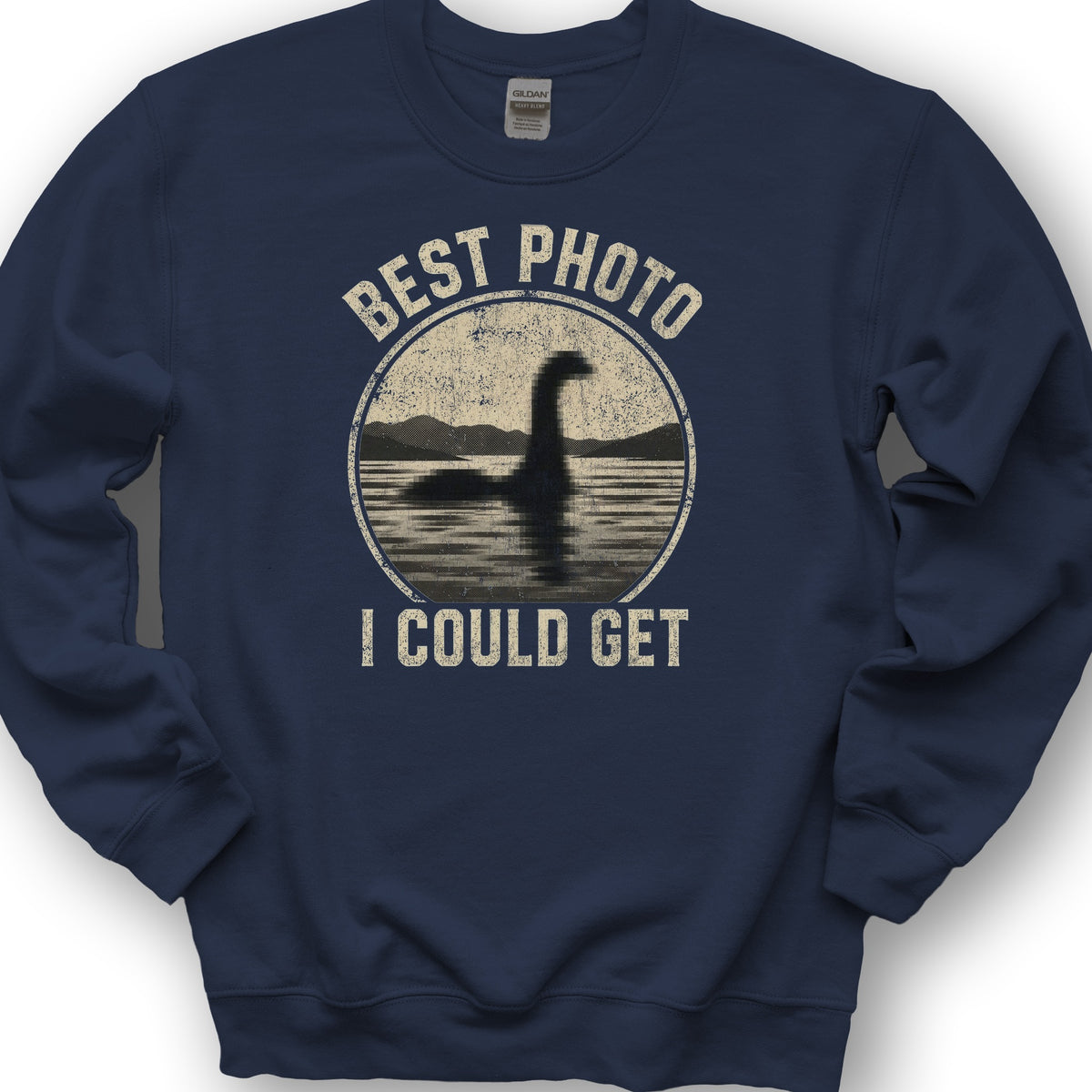 Loch Ness Photo Sweatshirt - Navy