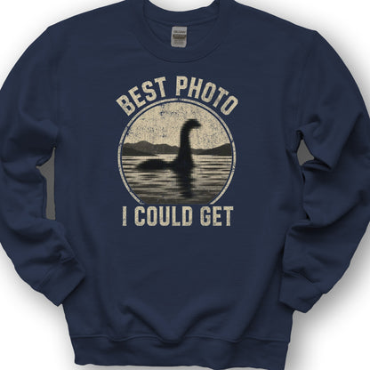 Loch Ness Photo Sweatshirt - Navy