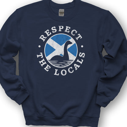 Loch Ness Locals Sweatshirt - Navy