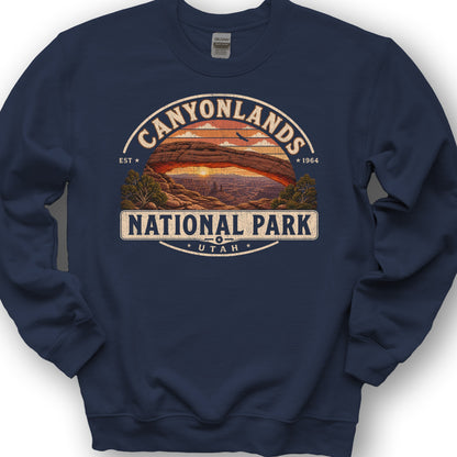 Canyonlands Medallion Sweatshirt - Navy