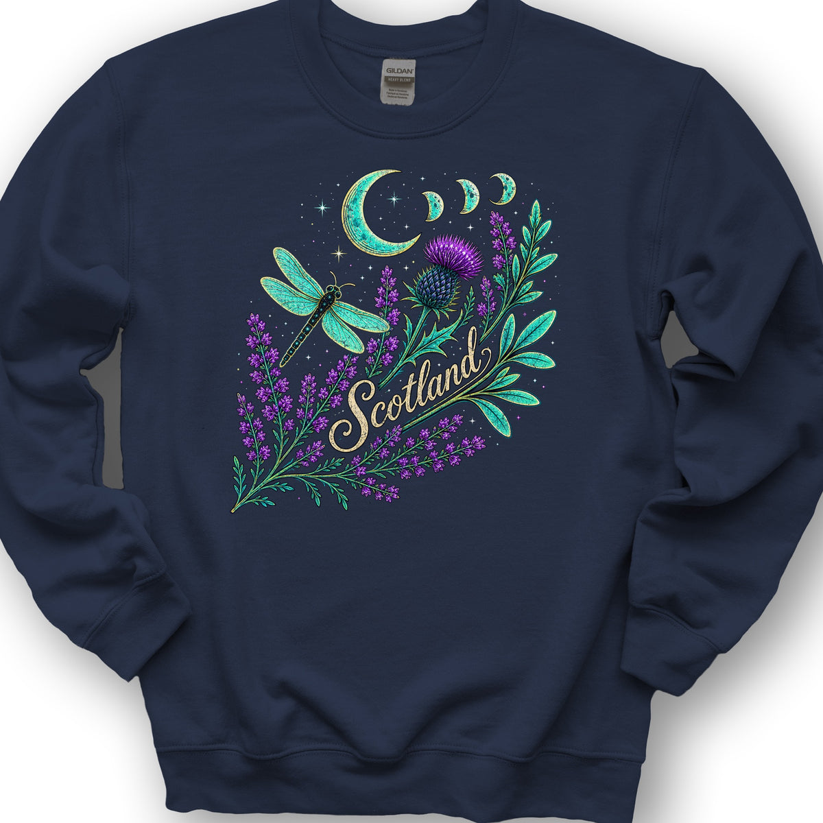 Scotland Mystic Glow Sweatshirt - Navy