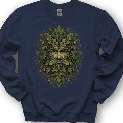 Green Man Oak Sweatshirt - Navy