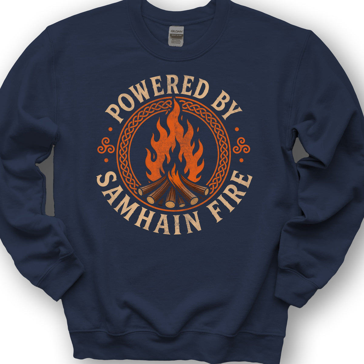 Samhain Fire Sweatshirt - Navy
