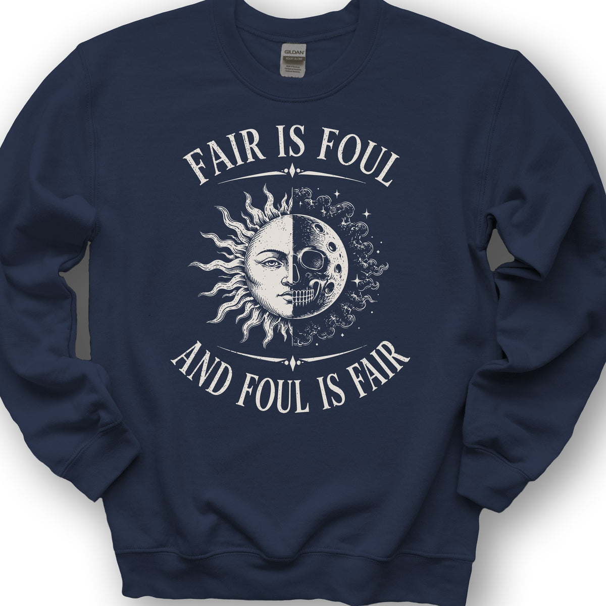Fair Is Foul MacBeth Sweatshirt - Navy