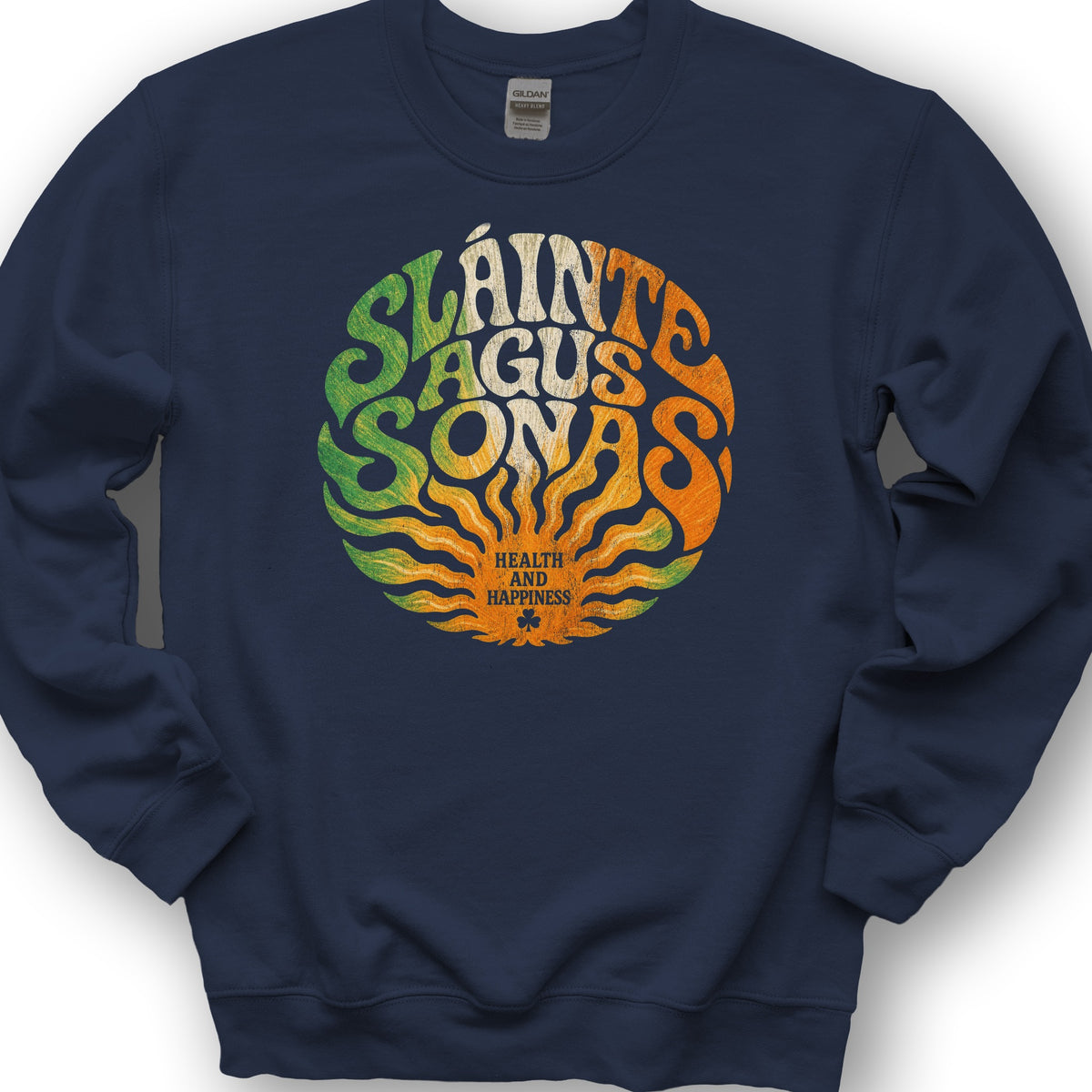 Sláinte Agus Sonas Sweatshirt - Navy