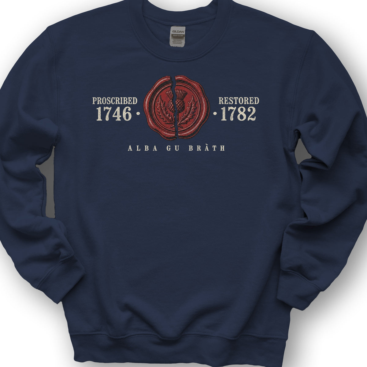 1746 Remembered Seal Sweatshirt - Navy