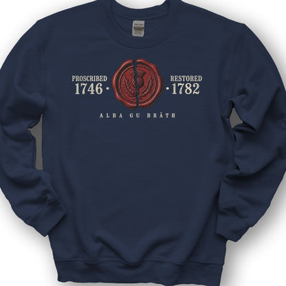1746 Remembered Seal Sweatshirt - Navy