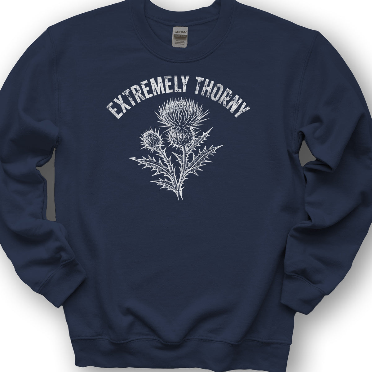 Extremely Thorny Sweatshirt - Navy
