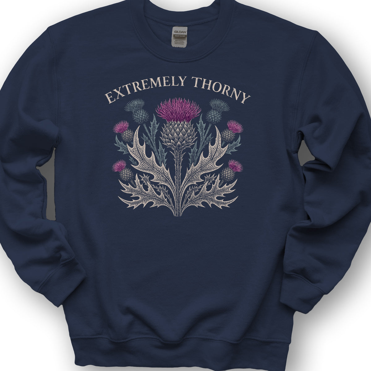 Extremely Thorny Sweatshirt - Navy