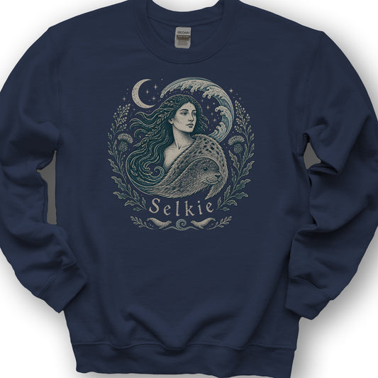 Moonlit Selkie Sweatshirt - Navy